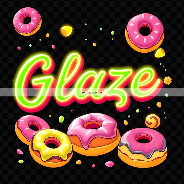Glaze Logo - recipe for chocolate donut glaze