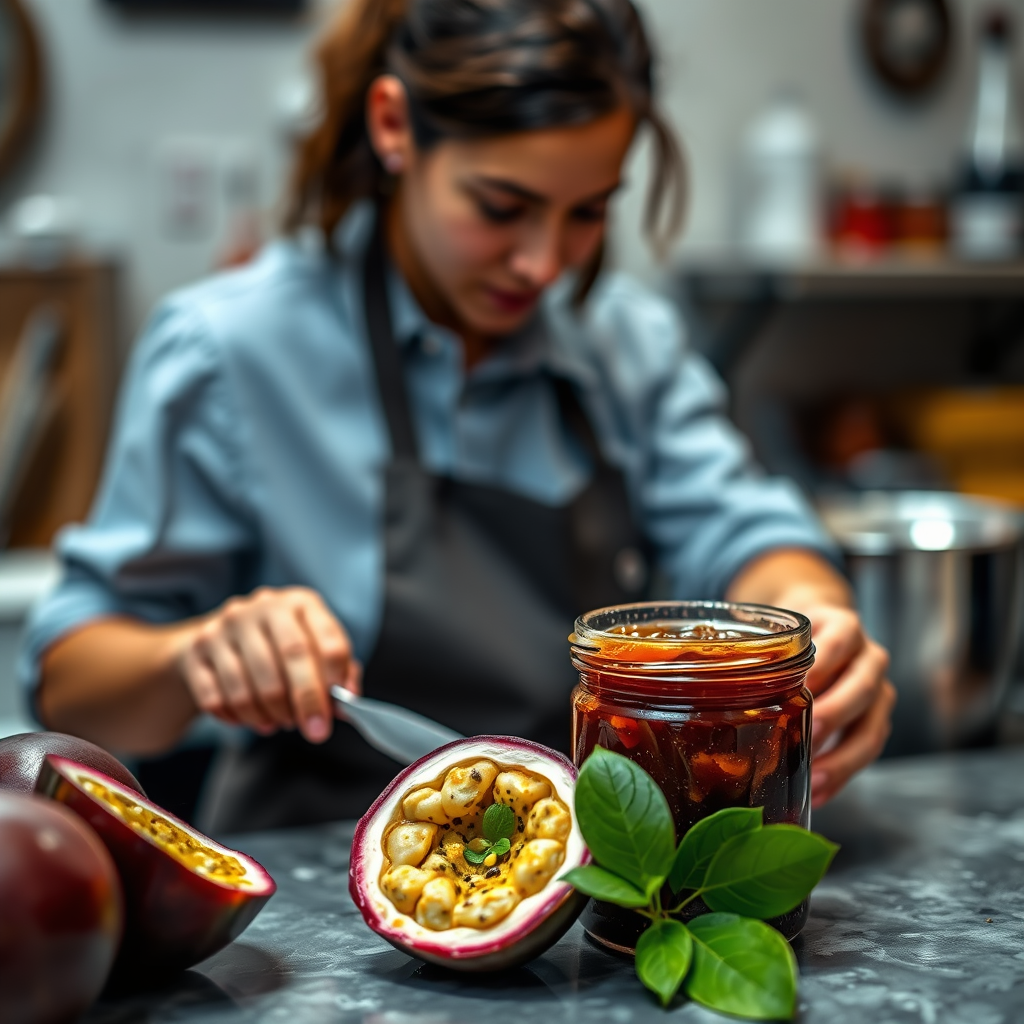 Guide - recipe passion fruit jam