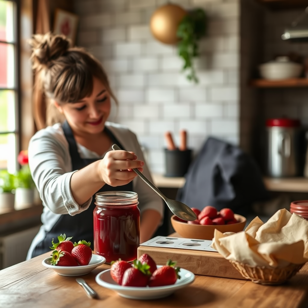 Guide - traditional strawberry jam recipe