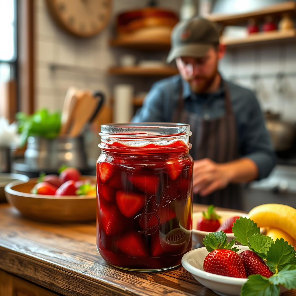 Guide - strawberry jam recipe for canning