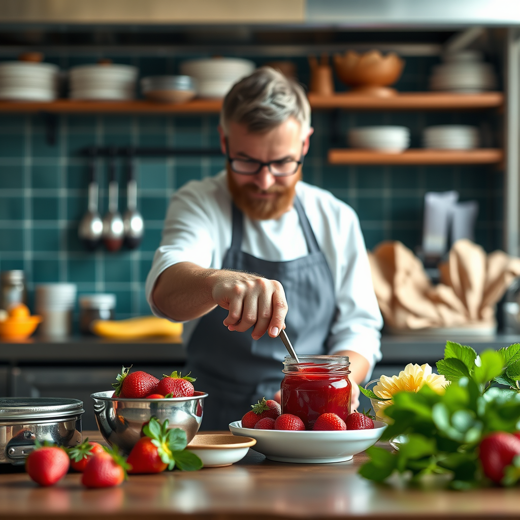 Guide - recipe for strawberry jam with pectin