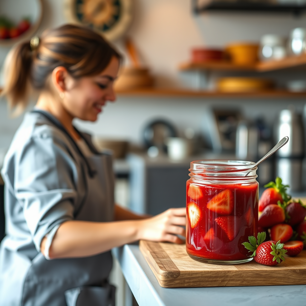 Guide - recipe for strawberry rhubarb jam