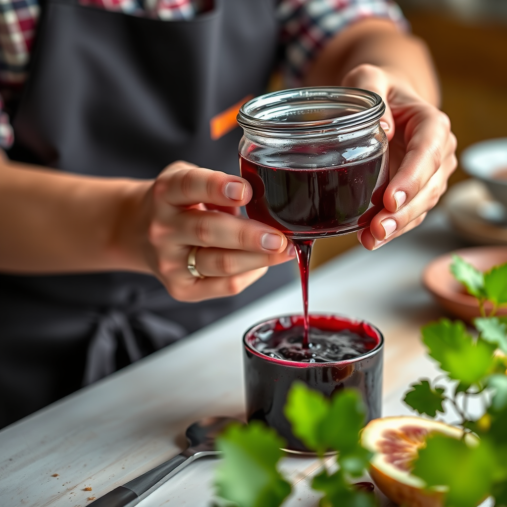 Guide - blackcurrant jam recipe