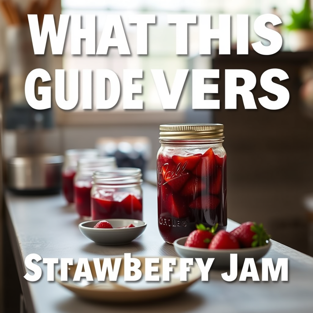 Guide - canning strawberry jam recipe