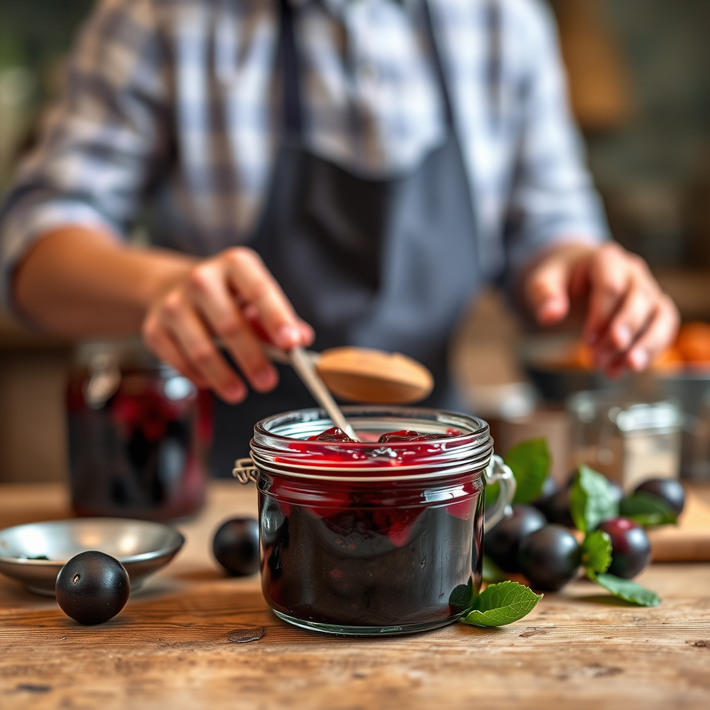 Guide - recipe for wild plum jam