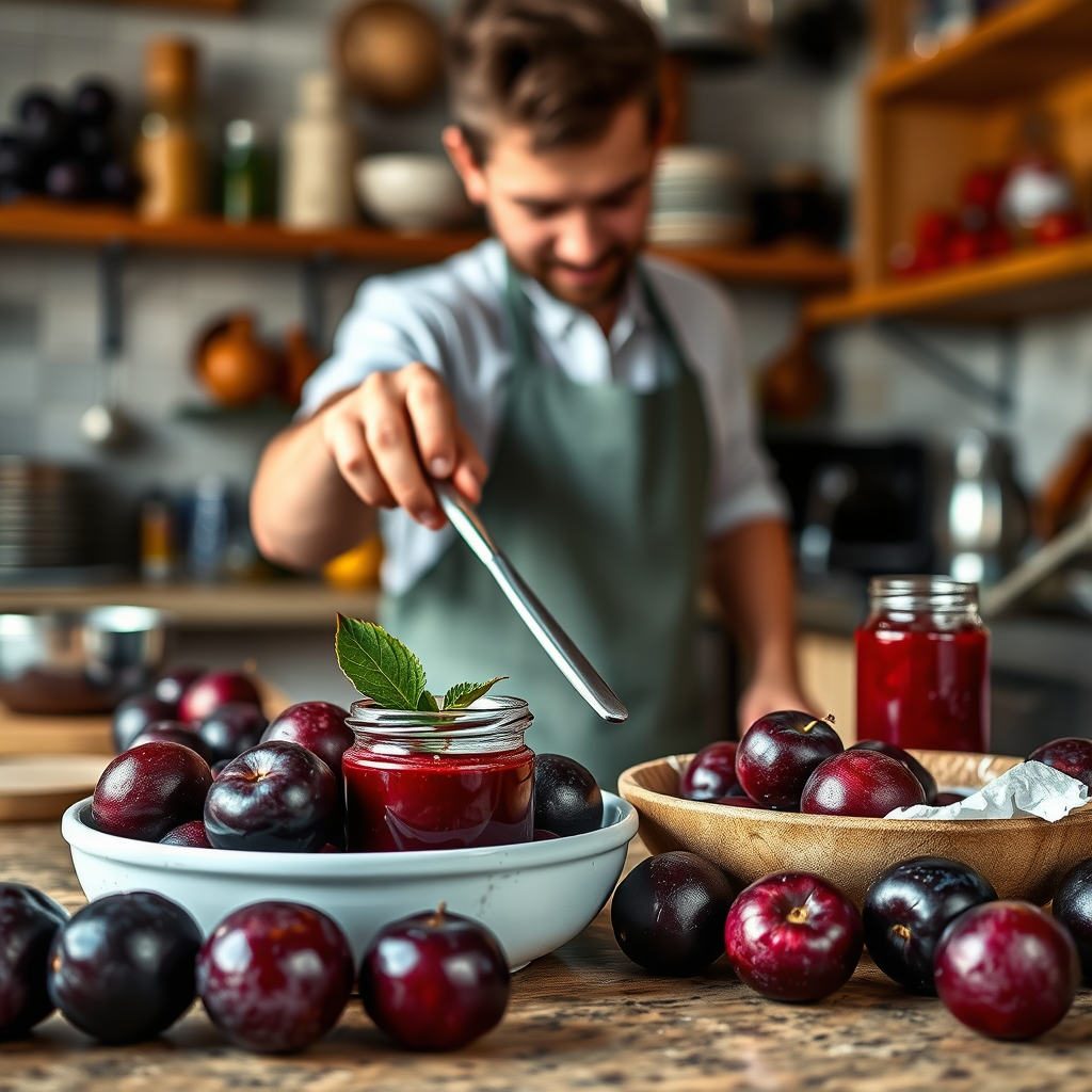 Guide - recipe plum jam without pectin