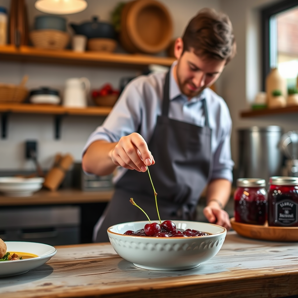 Guide - tart cherry jam recipe