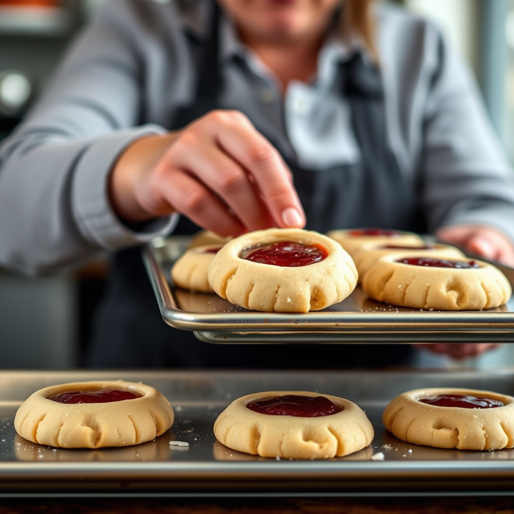 Guide - thumbprint cookies with jam recipe