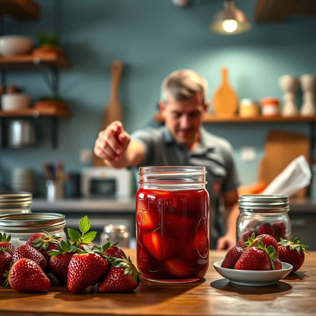 Guide - easy strawberry freezer jam recipe