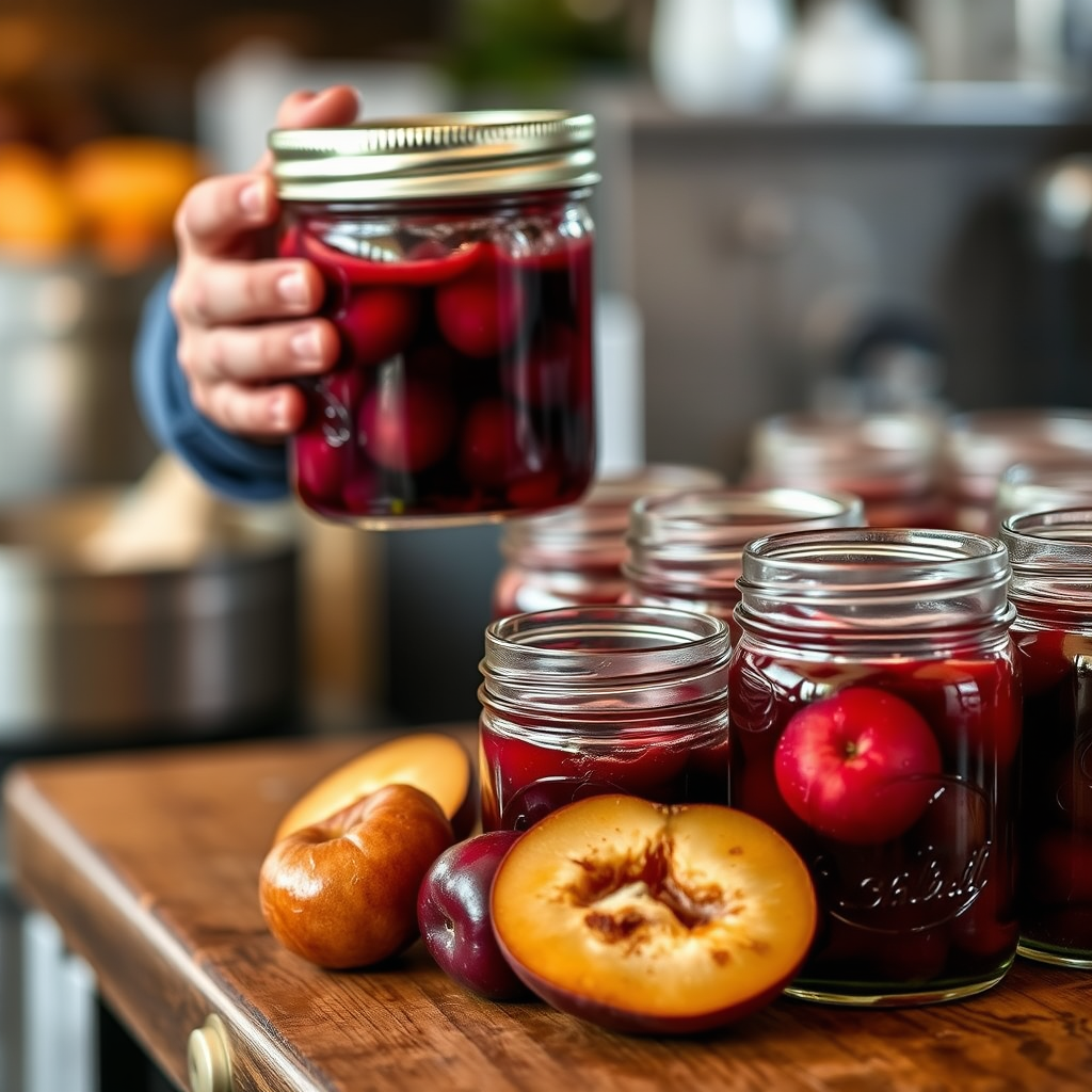 Guide - plum jam canning recipe