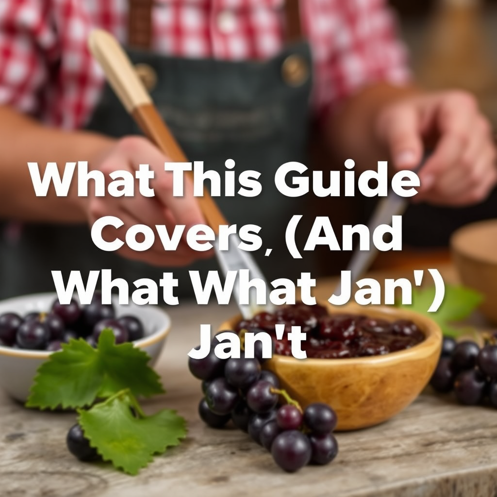 Guide - recipe for concord grape jam