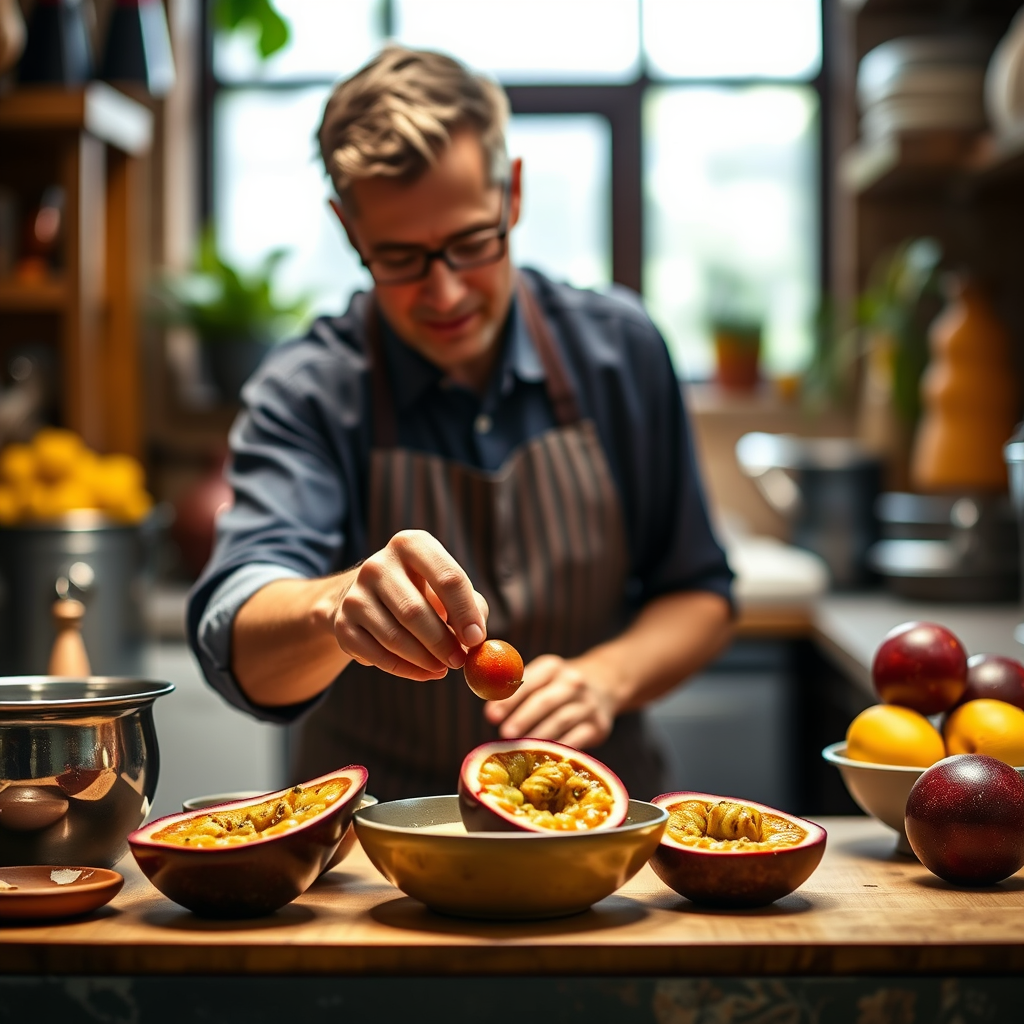 Guide - recipe for passion fruit jam