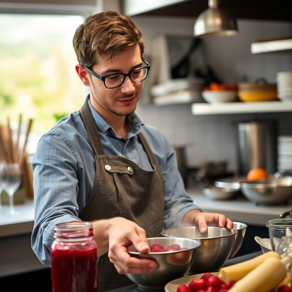 Guide - recipe for raspberry jam with pectin