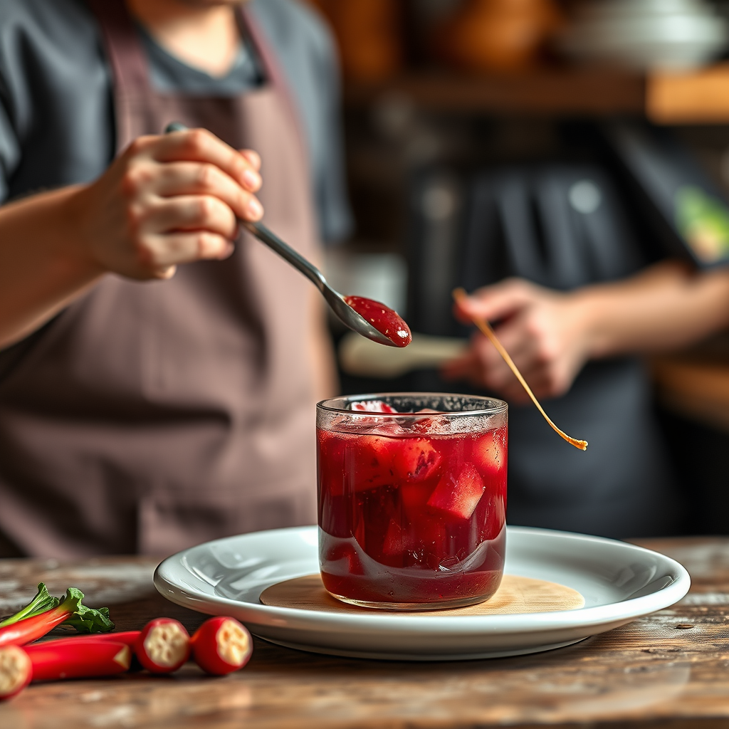 Guide - recipe for rhubarb jam