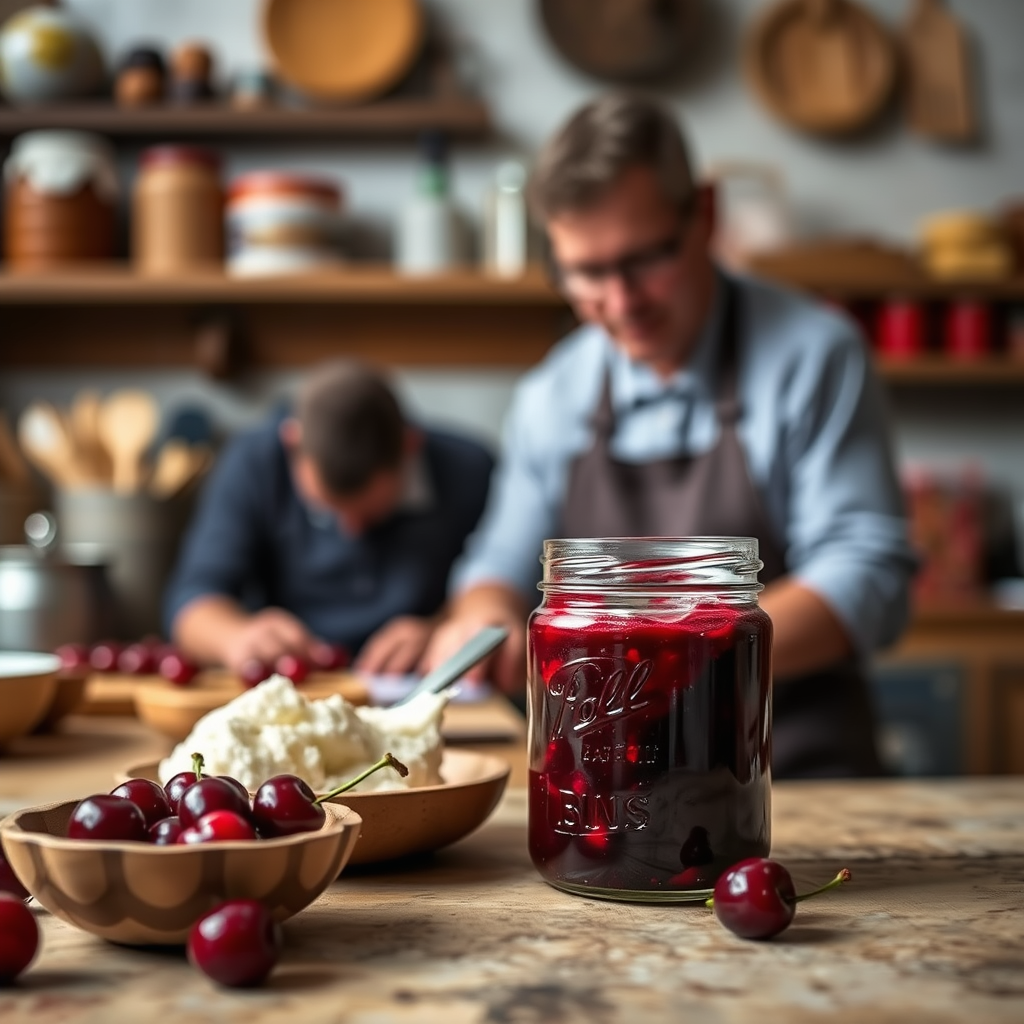 Guide - recipe of cherry jam