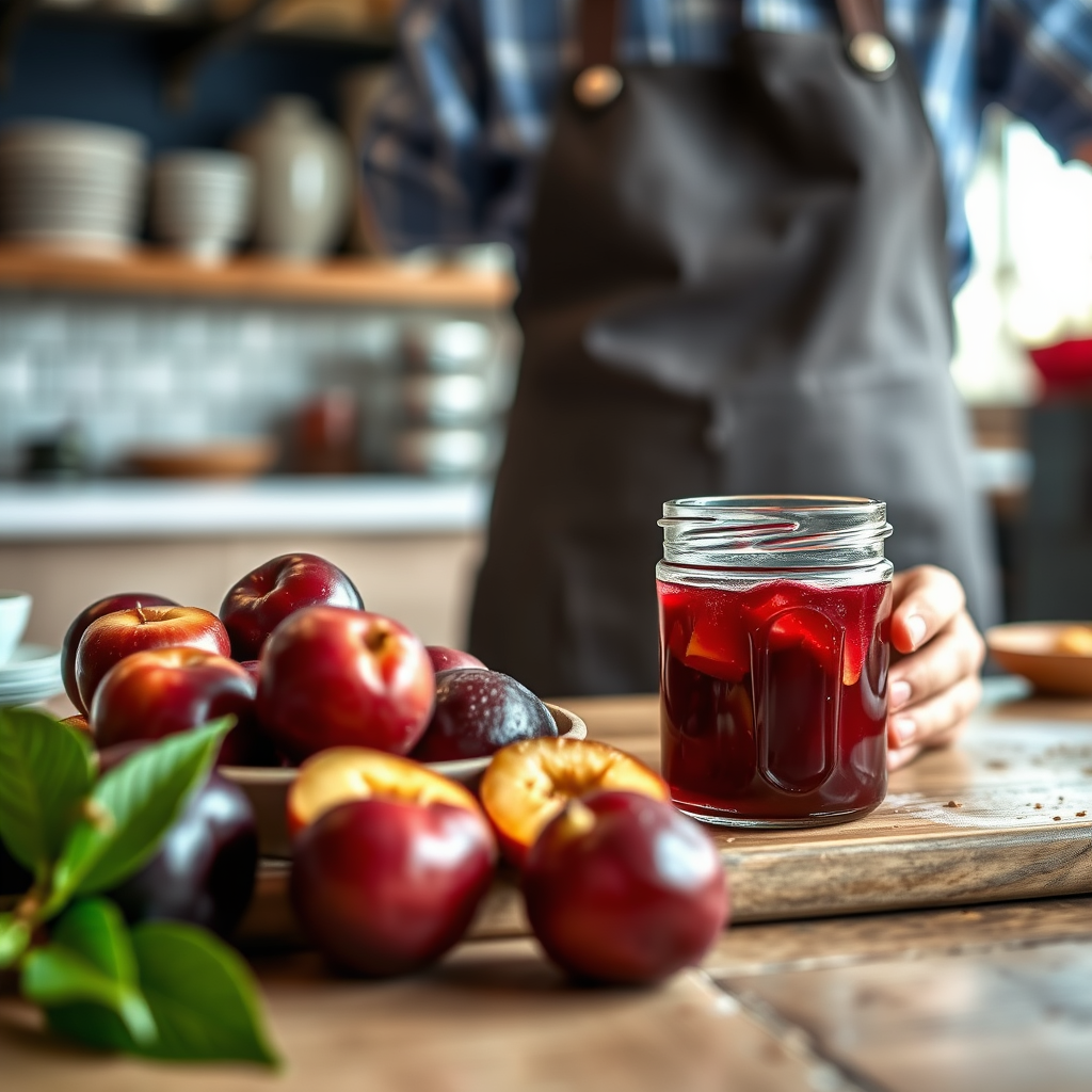 Guide - recipe of plum jam