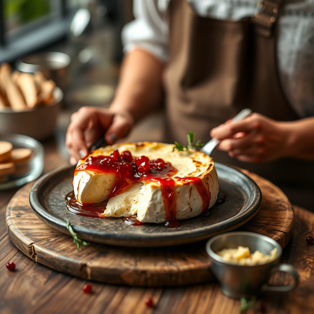 Guide - baked brie with jam recipe