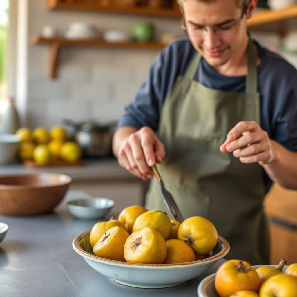 Guide - recipe for quince jam