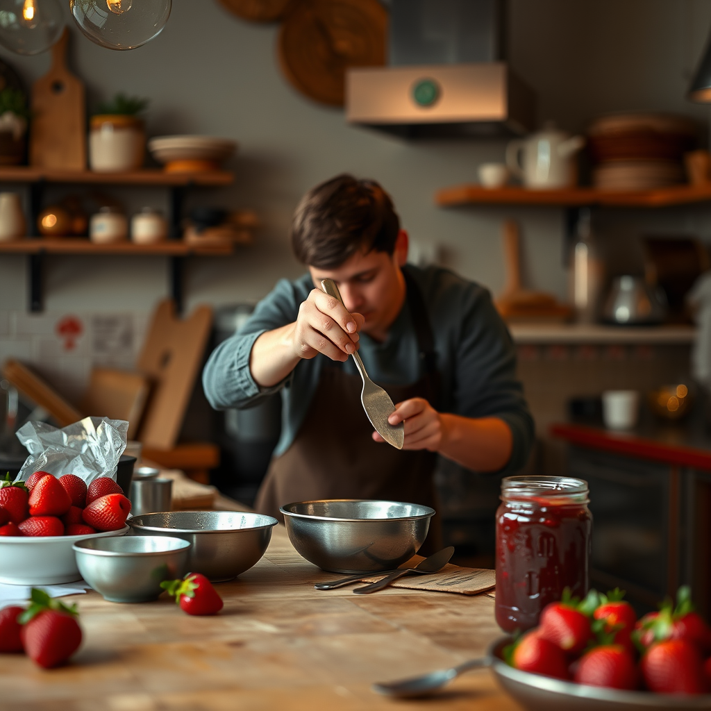 Guide - recipe for strawberry jam