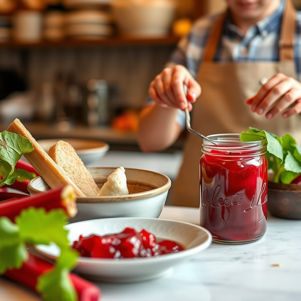 Guide - recipes for rhubarb jam