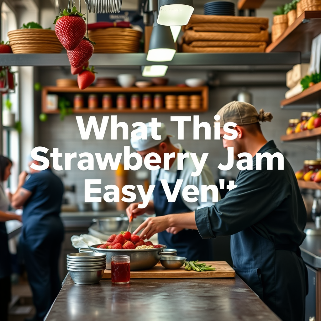 Guide - strawberry jam easy recipe