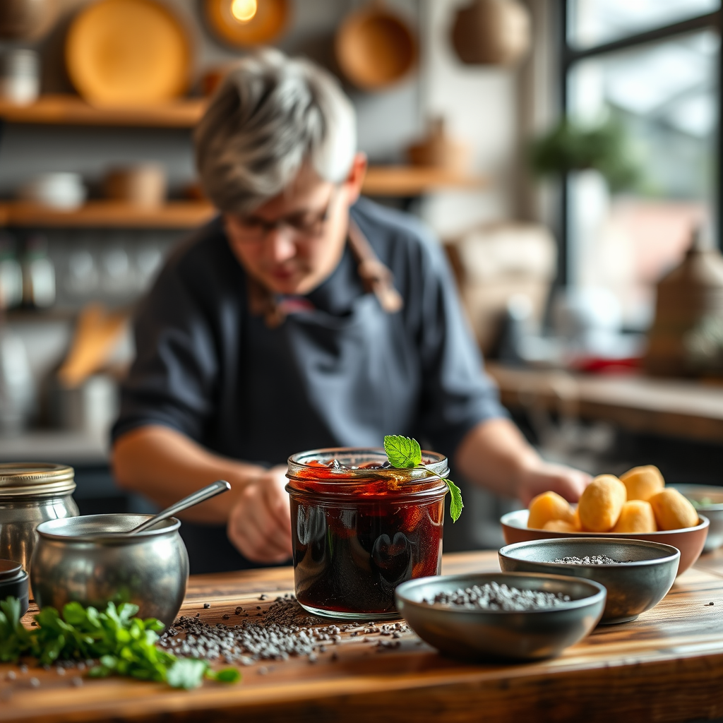 Guide - jam recipe with chia seeds