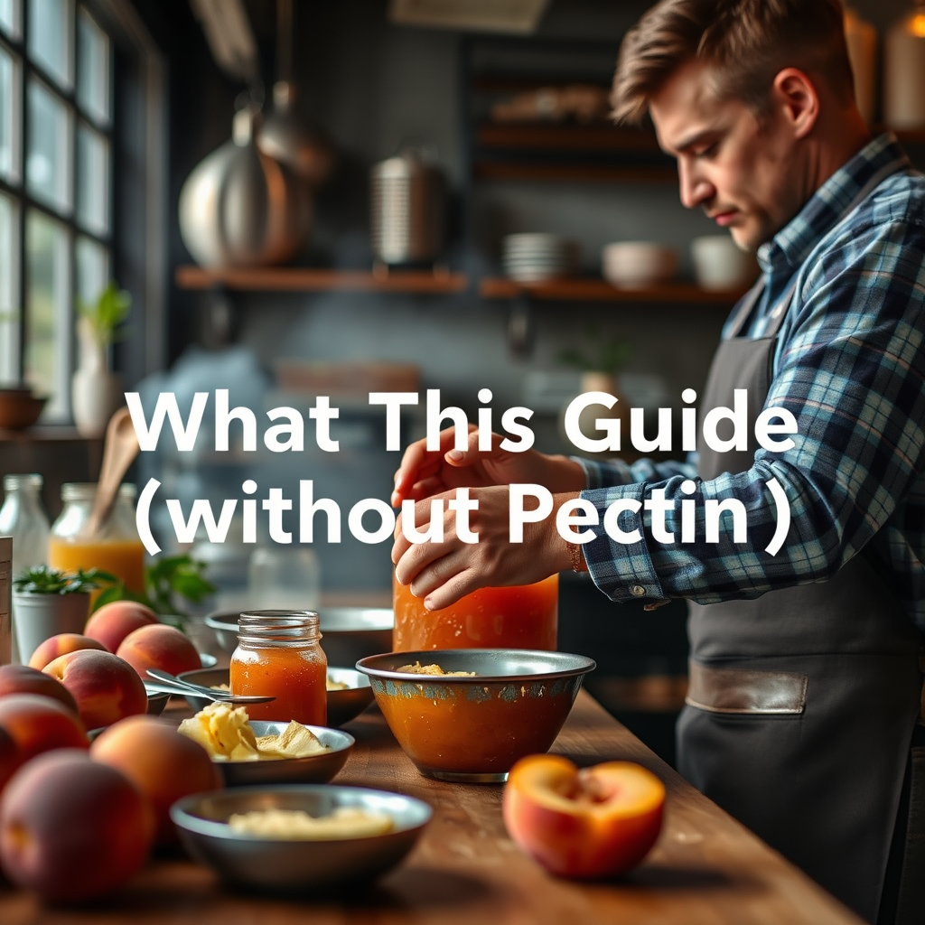 Guide - peach jam recipe without pectin
