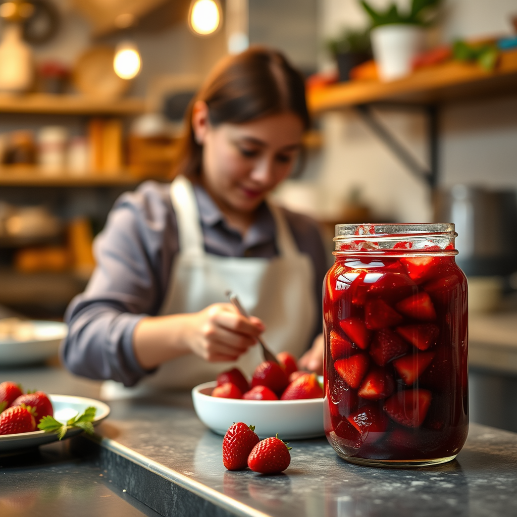 Guide - strawberry jam recipe