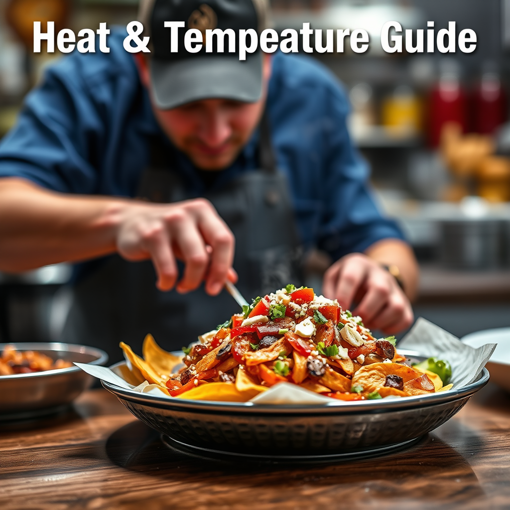 Heat & Temperature - recipe for loaded nachos