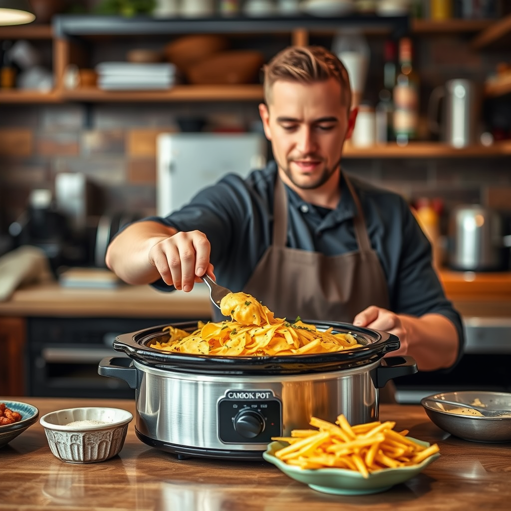 Heat & Temperature - nacho cheese recipe in crock pot