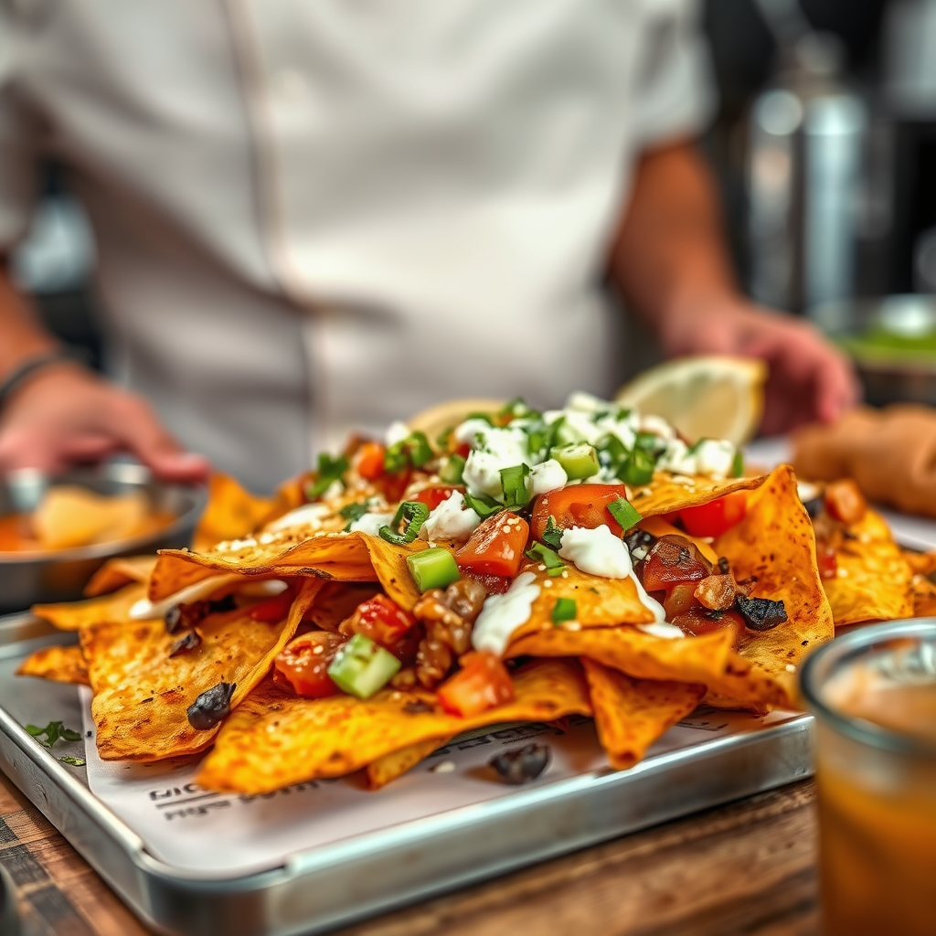 Heat & Temperature - recipe with nachos