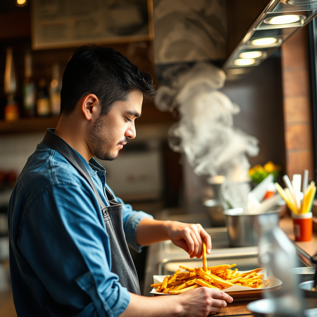 Heat & Temperature - nacho fry recipe