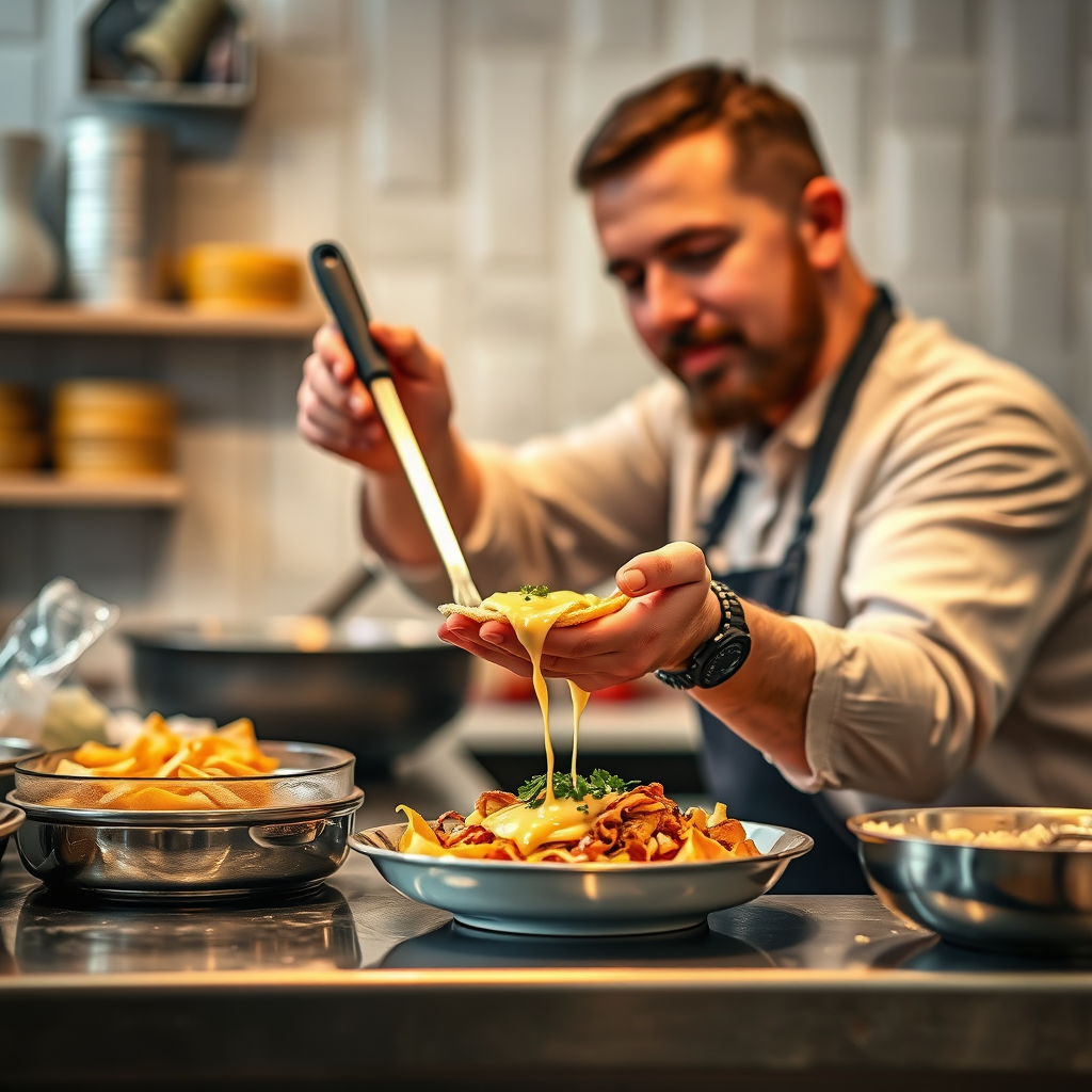 Heat & Temperature - nacho recipe with cheese sauce