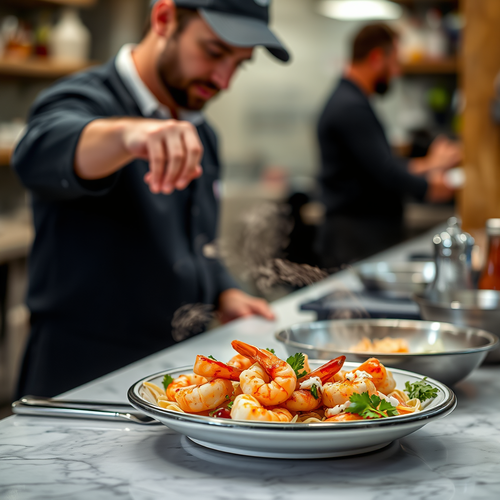 Heat & Temperature - nacho shrimp recipe