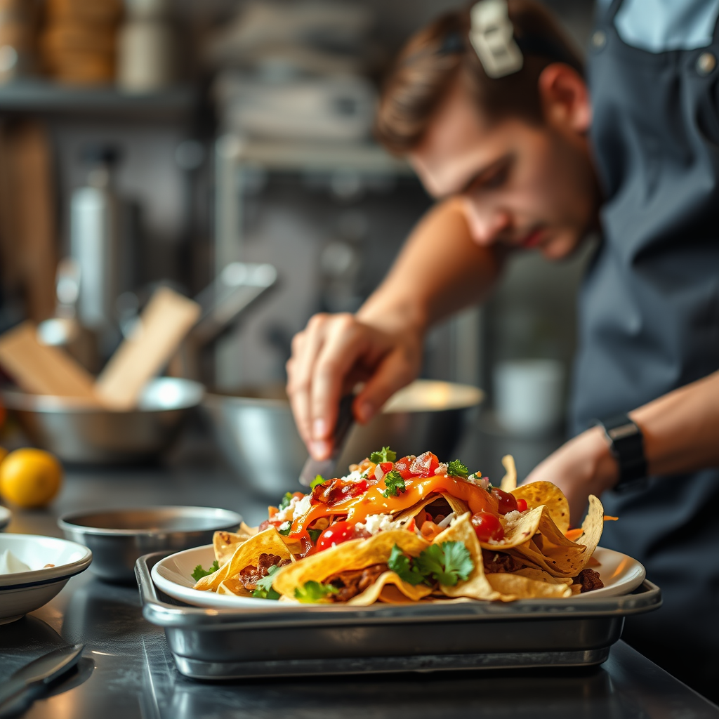 Heat & Temperature - recipe for breakfast nachos
