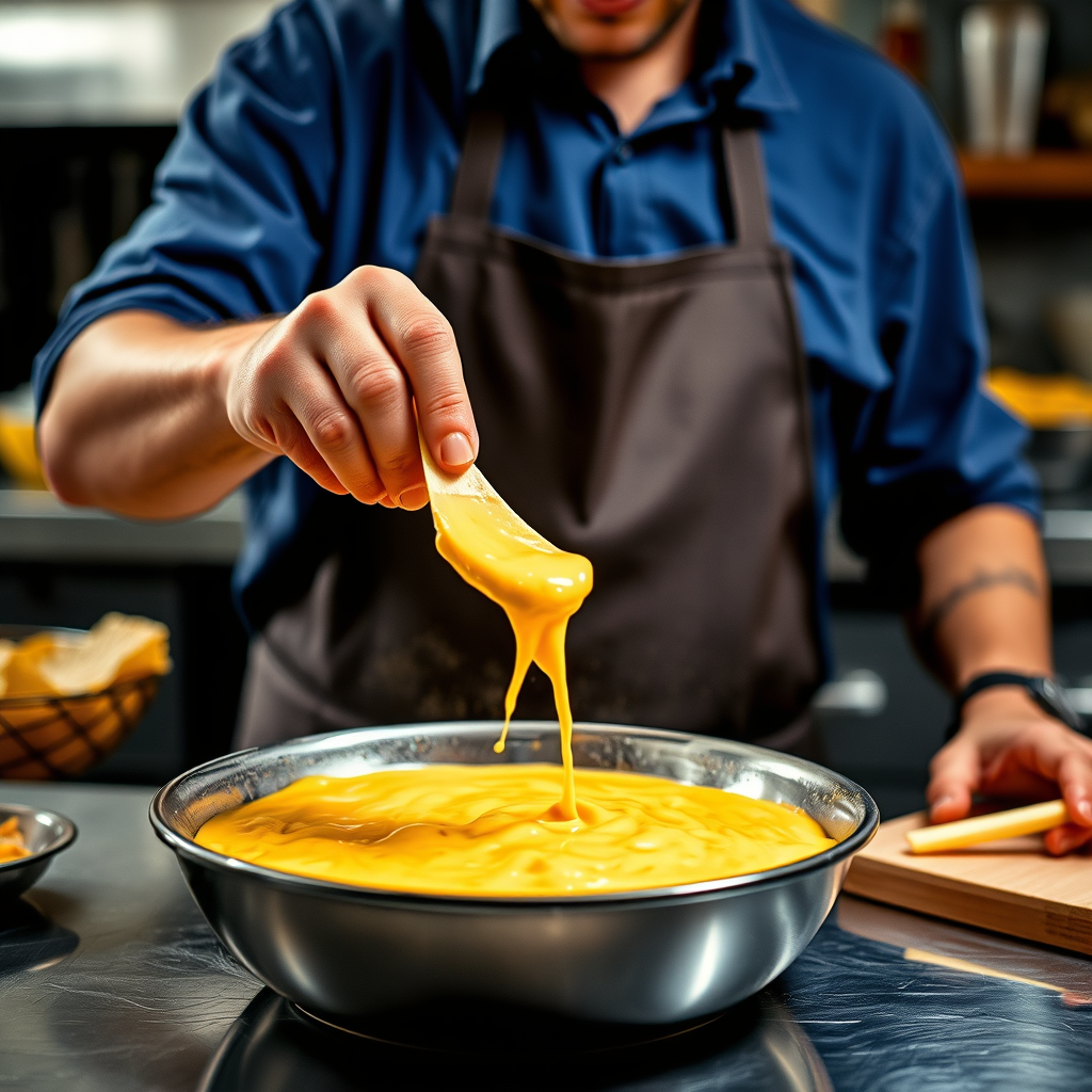 Heat & Temperature - recipe nacho cheese sauce using velveeta