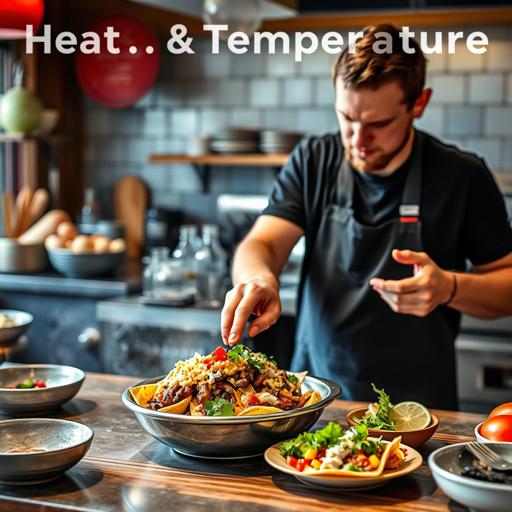 Heat & Temperature - easy beef nachos recipe