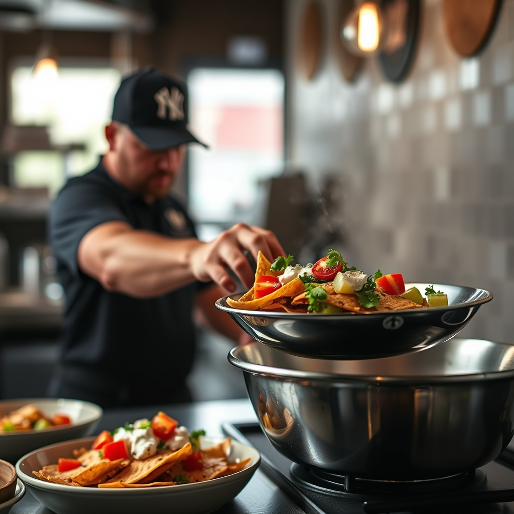 Heat & Temperature - veggie nachos recipe