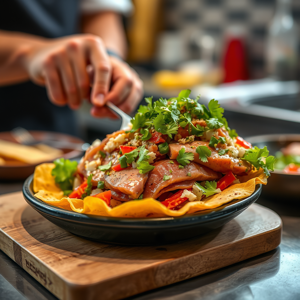 Heat & Temperature - ahi tuna nachos recipe
