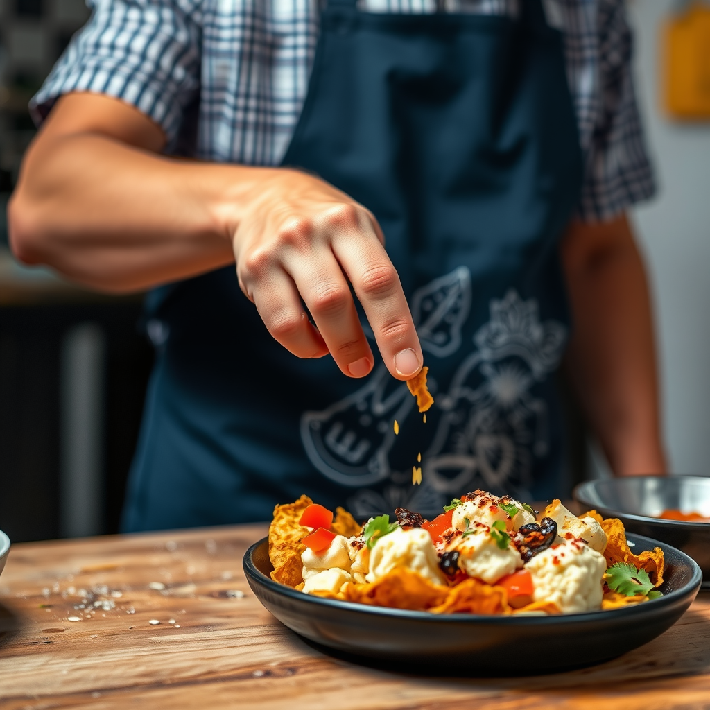 Heat & Temperature - cauliflower nachos recipe