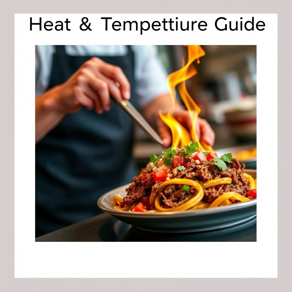 Heat & Temperature - recipe for nachos with ground beef