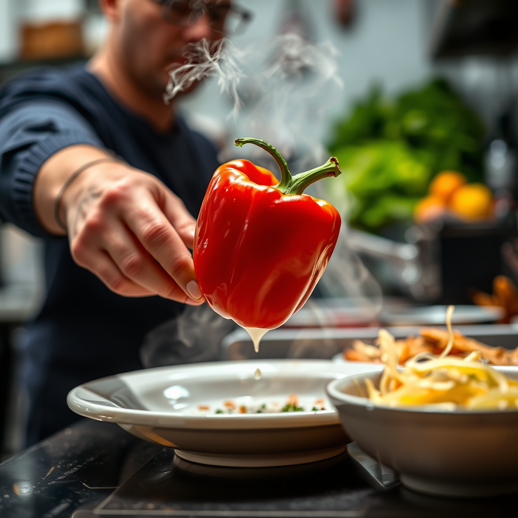 Heat & Temperature - bell pepper nachos recipe