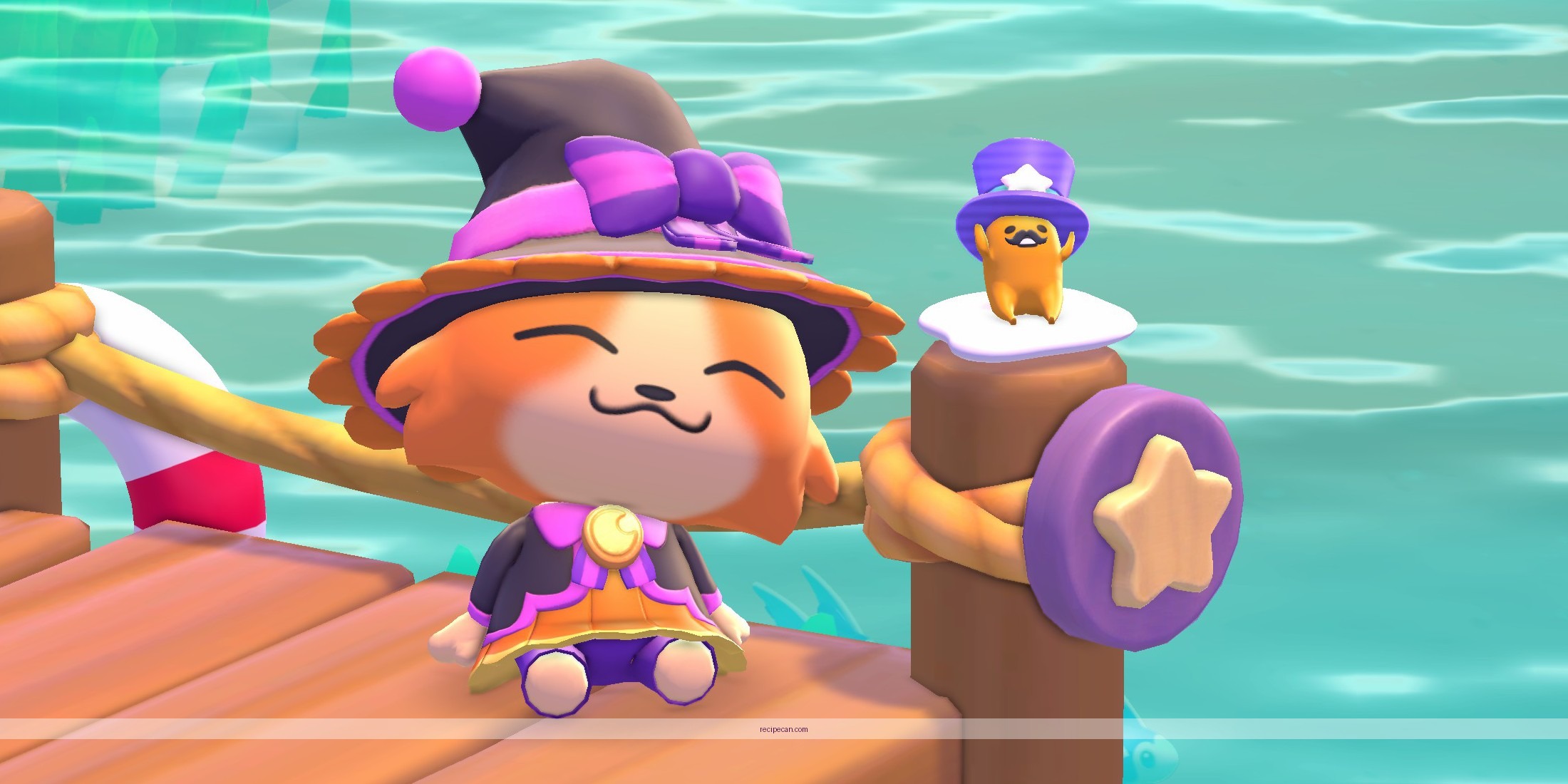 Hello Kitty Coffee Recipe Illustration Close-Up Hello Kitty Island Adventure - coffee recipes hello kitty island adventure