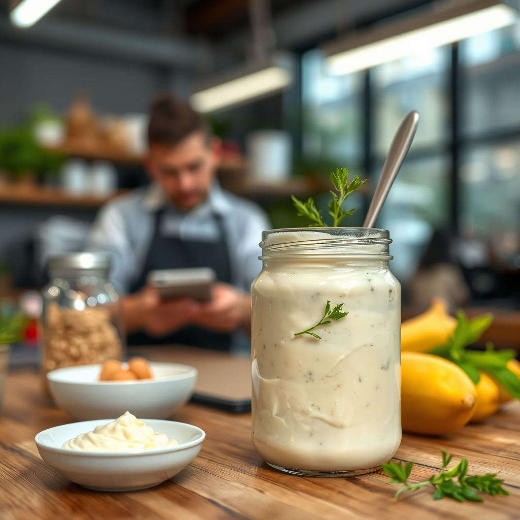 Herb-Infused Vegan Mayonnaise - vegan mayonnaise recipes