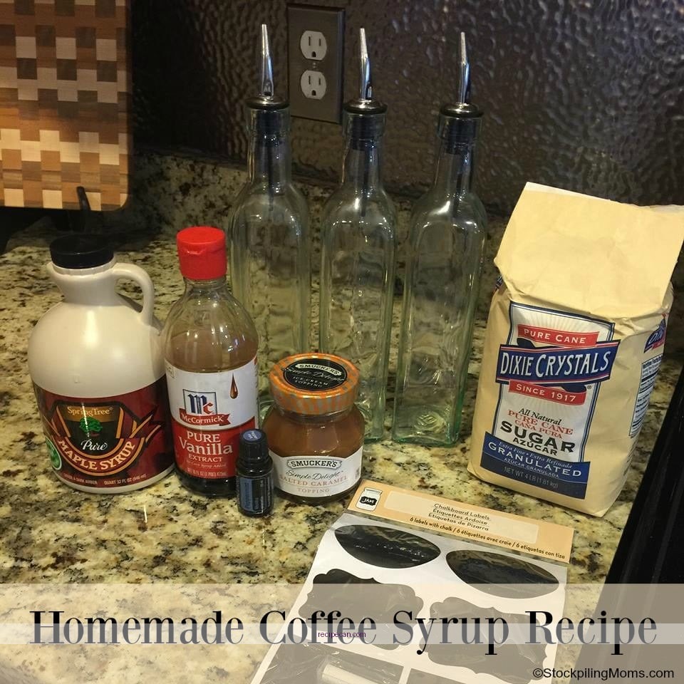 Homemade Coffee Syrup Recipe Step-By-Step Process Expert Safely Making Homemade - homemade coffee syrup recipe