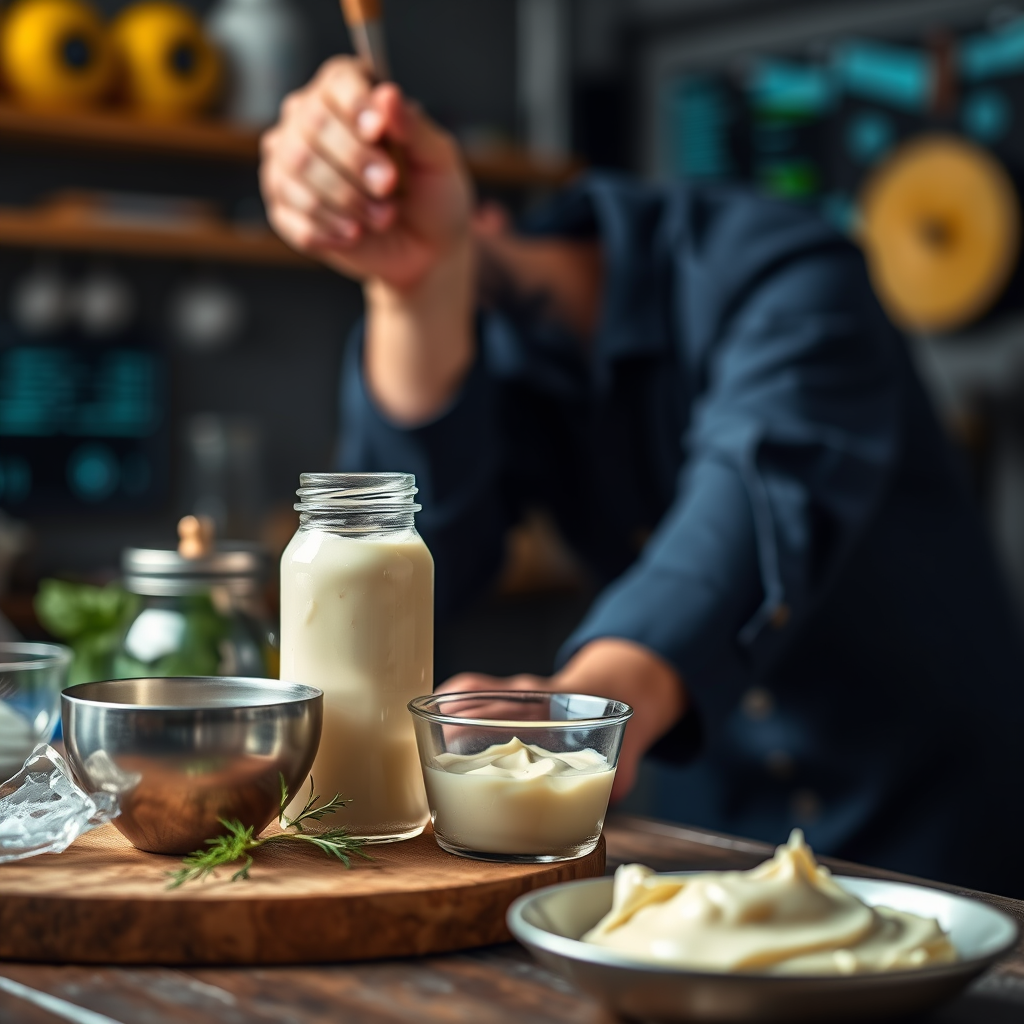 Homemade Mayonnaise - best mayonnaise recipe