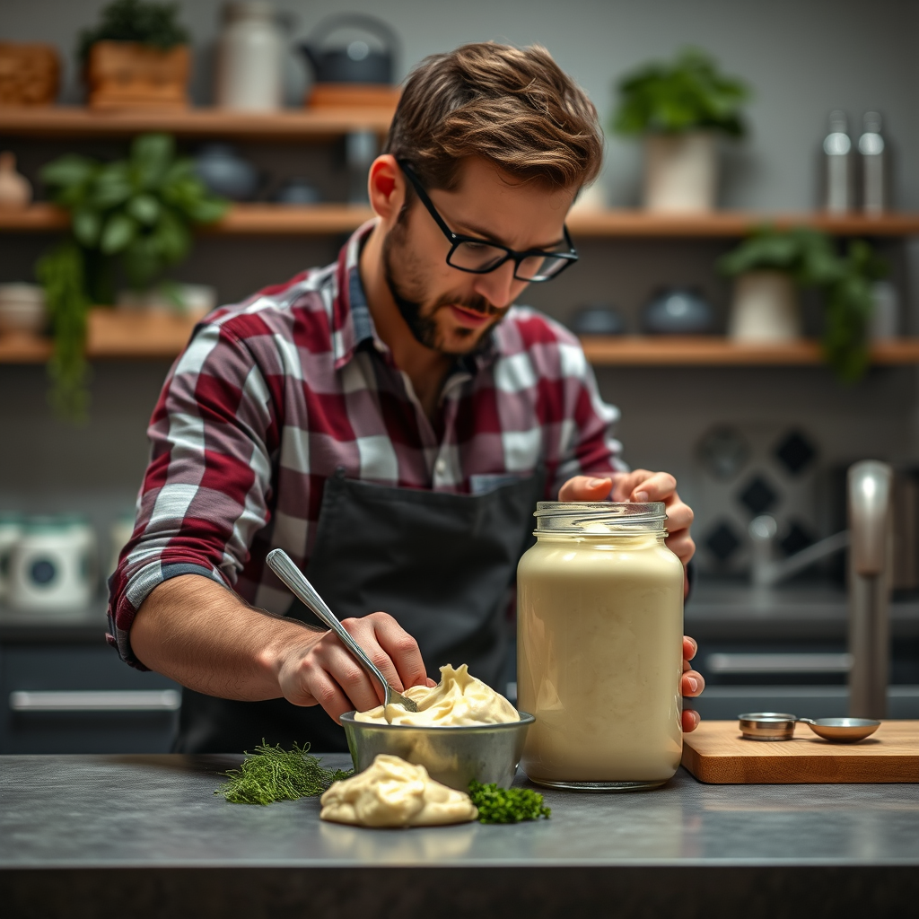 Homemade Mayonnaise - alton brown mayonnaise recipe