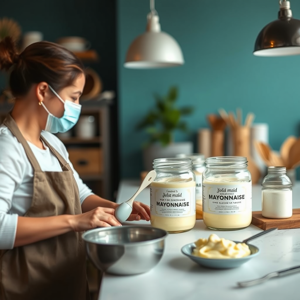 Homemade Mayonnaise - julia child mayonnaise recipe