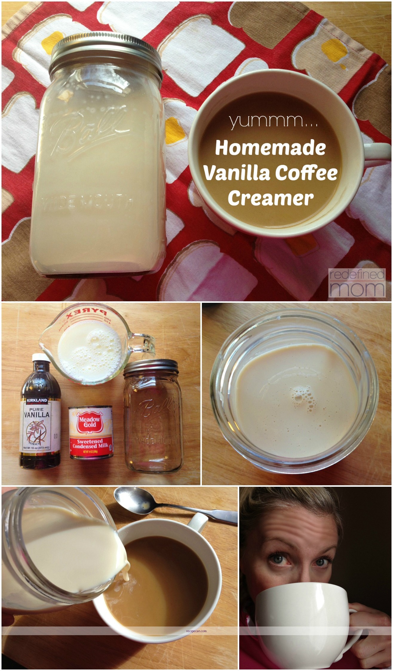 Homemade Vanilla Coffee Creamer Preparation Time Kitchen Timer - recipe vanilla coffee creamer