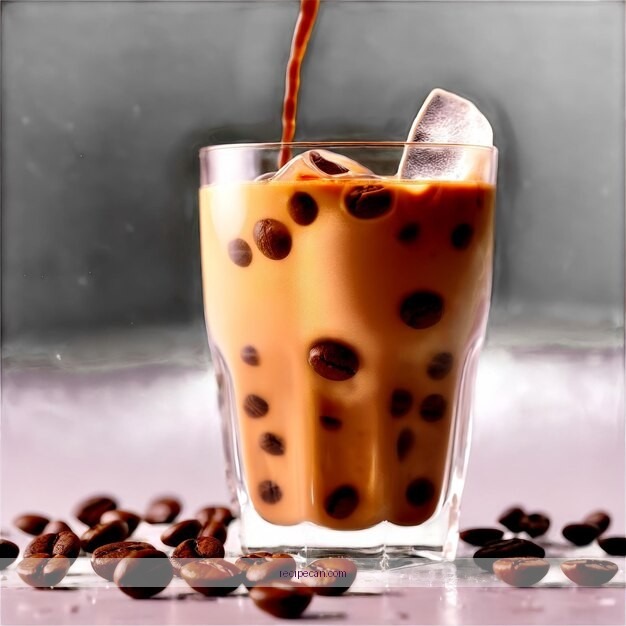 Iced Coffee Ingredients Coffee Beans Milk Sugar Ice Iced Coffee Home Easy - iced coffee at home recipe